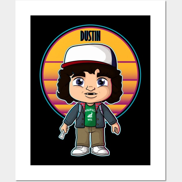 DUSTIN CUTE Wall Art by Eoli Studio